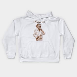 Bukowski - retro vintage sketches Kids Hoodie